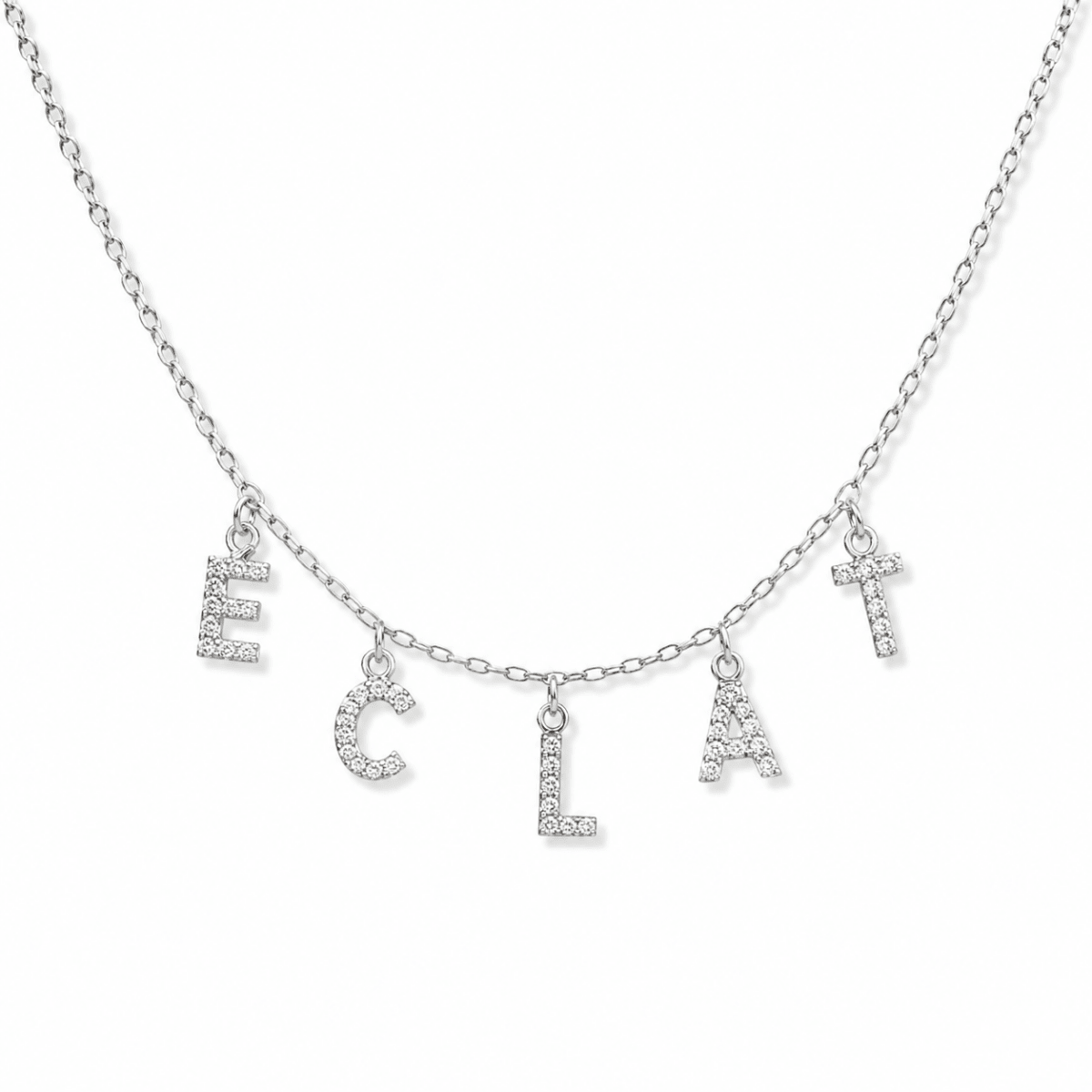 ÉCLAT CUSTOM NECKALCE | SILVER - ÉCLAT MARBELLA