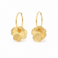 Petal d'Or Earrings - ÉCLAT MARBELLA